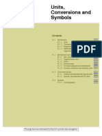 Units, Conversions and Symbols