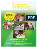 Wallingford Park & Recreation Summer 2011 Brochure