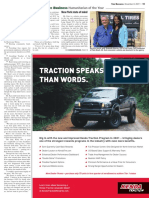 Traction Speaks Louder Than Words.: Tire Business