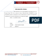 Declaracion Jurada