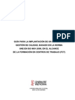 Guía para la implantación de un Sistema de Calidad según la Norma ISO 9001