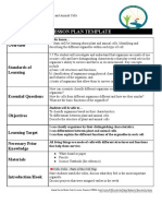 Lesson Plan - Cells