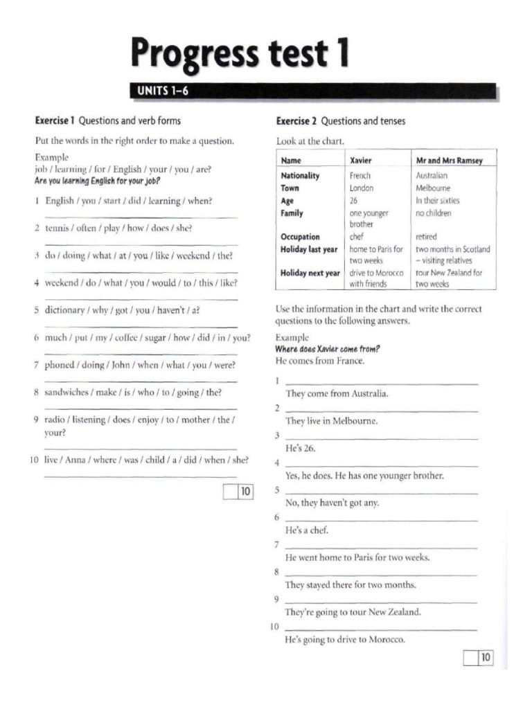 Progress And Practice Exercises Pdf – QJDX