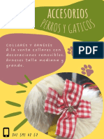 Flyer Productos Animalitos