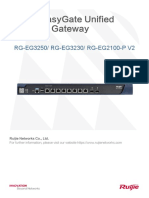 Ruijie EasyGate Unified Security Gateway Product Overview