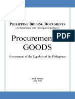 Updated Checklist - 6th Edition PBDs - Goods
