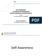 Self Awareness - 1130020003