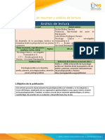 Anexo - Ficha de Resumen y Análisis de Lectura Psicologia Juridica en Colombia