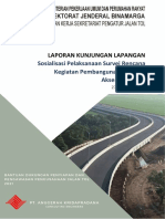 Laporan Kunjungan Lapangan Subang Sosialisasi Survei Rencana Jalan Akses Tol Patimban