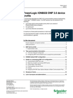 Powerlogic Ion8650 DNP 3.0 Device Profile: Protocol Document