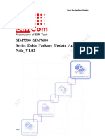 SIM7500 - SIM7600 Series - Delta - Package - Update - Application Note - V1.02