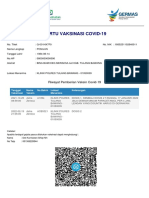 Kartu Vaksinasi - Vaksinasi COVID-19 - Q-001HX7F0 - PONIJAN