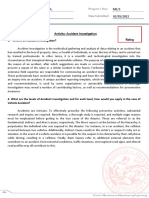 GATPU, Dikimbie Aldrei A. 2017142501 ME/3 02/05/2022: Activity: Accident Investigation