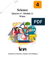 Science: Quarter 4 - Module 2: Water