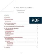 Chapter 4: Project Planning and Scheduling: Phan Nguyen Ky Phuc October 13, 2021