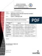 COMMUNICATION LETTER DRMM-H Plan