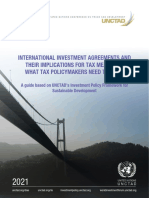 UNCTAD 2021 - International Investment Agreements and Tax Measures
