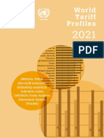 UNCTAD World Tariff Profile 2021