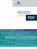 Guide To Assessments of Licence Applications