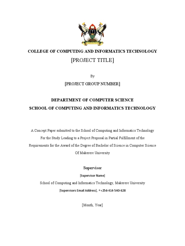 Concept Paper for Computer Science Project | PDF