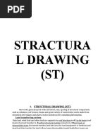 Structural Drawing Information Sheet