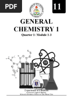 Validated ADM GENERAL CHEMISTRY 1 MODULE 1 3 FIRST QUARTER