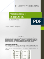 CENGR 3210 Presentation 3 Estimates Rebar Works