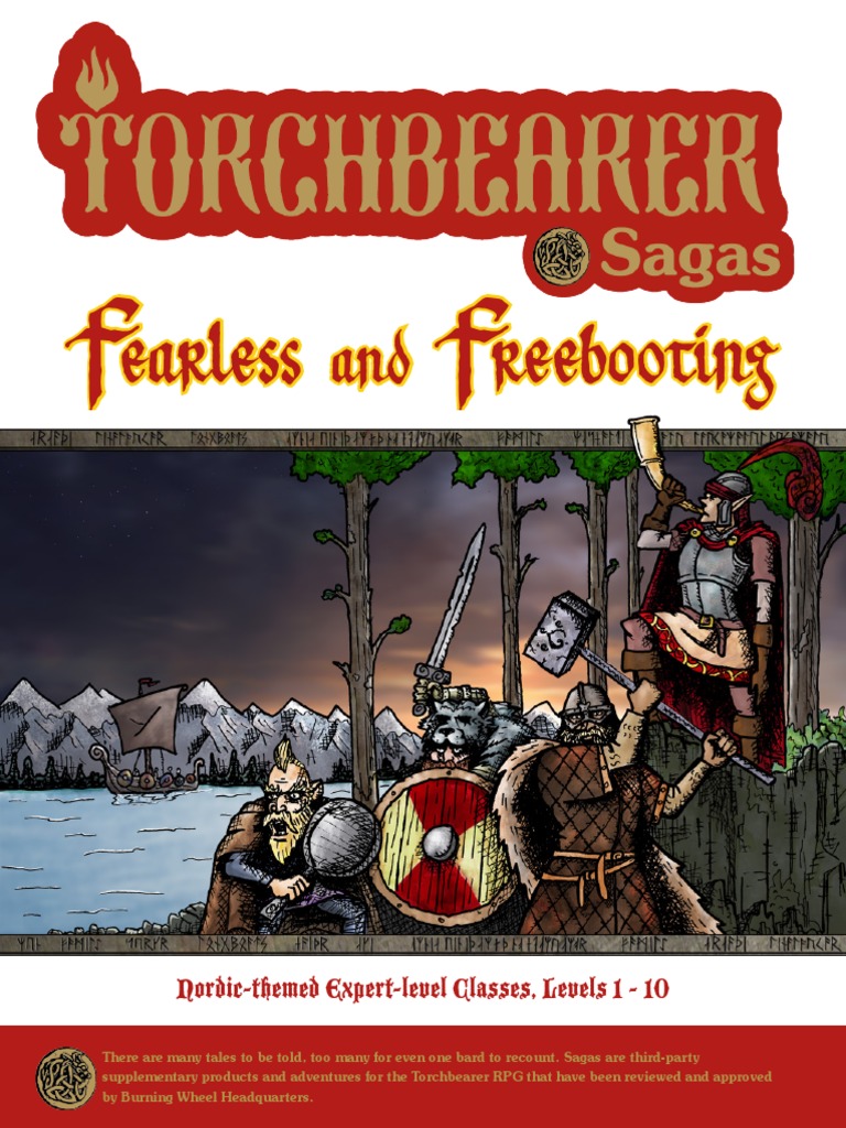 Torchbearer Sagas Fearless and Freebooting PDF License Elves