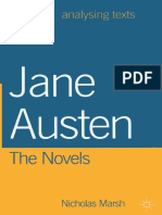 [Analysing Texts] Jane Austen the Novels by Nicholas Marsh