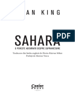 Sahara, o Poveste Adevarata Despre Supravietuire - Dean King