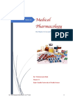 Medical Pharmacology: For Pharm-D (Second Year)