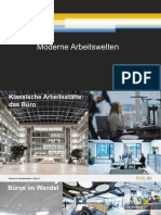 Präsentation „Moderne Arbeitswelten"