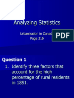 03 - Analysing Urbanization Statistics of Canada Activity