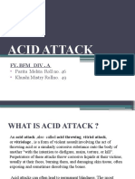 Acid Attack: Fy. BFM Div - A