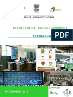Delhi National Urban Transport Helpline: Operations Document