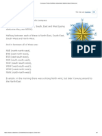 Compass Points Definition (Illustrated Mathematics Dictionary)