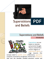 Lesson 11 - Superstitions and Beliefs