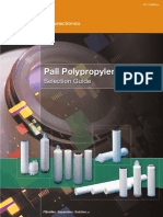 Pall Polypropylene Filters: Selection Guide