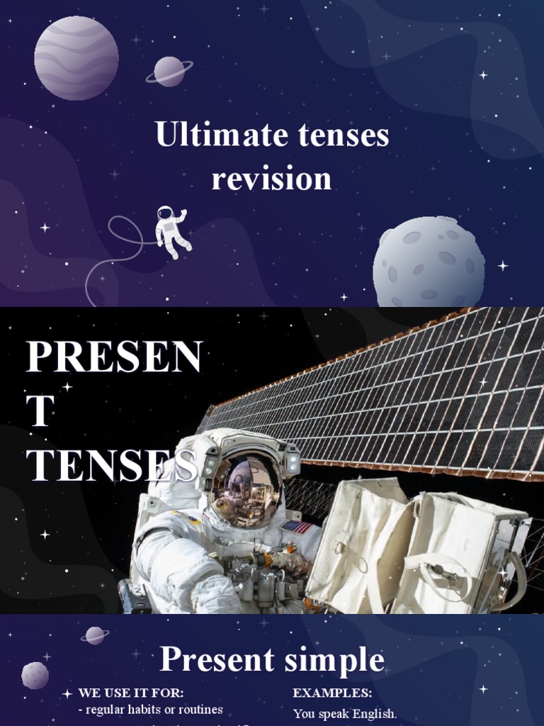 Comprehensive Guide to English Tenses | PDF | Grammatical Tense ...