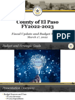 El Paso County Budget Overview