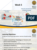 Week 5 - Competitive Advantage in Tourism