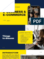 E-Business & E-Commerce: Key Differences and Types