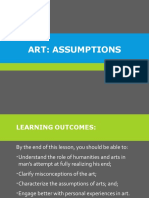 1.2 Art Assumptions-Creativity