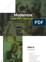 Modernize: Your Data Warehouse