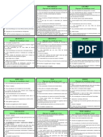 Cartas Do Jogo Perfil Das Doenças Infecciosas e Parasitárias