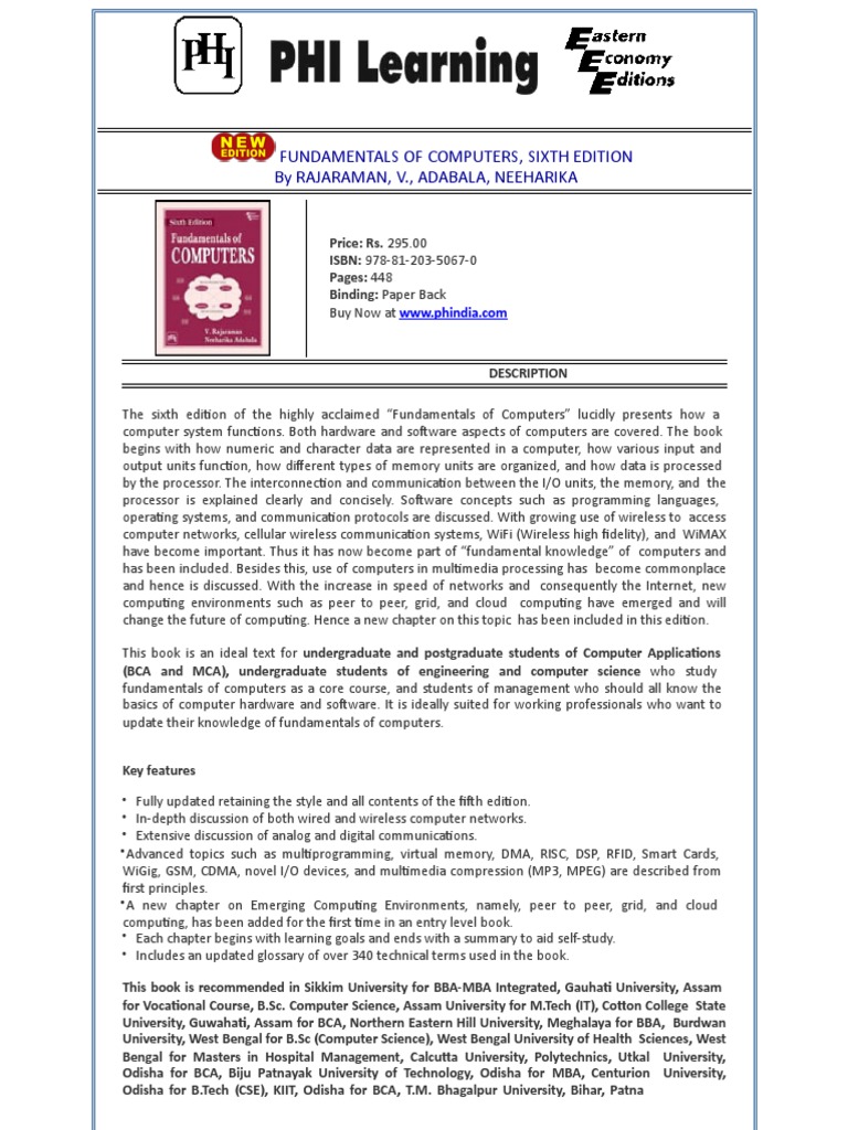 fundamentals-of-computers-sixth-edition-by-rajaraman-v | PDF ...