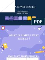 Simple Past Tenses: Dosen Pembimbing