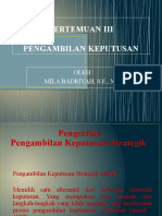 P. 3 Pengambilan Keputusan