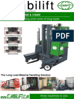 Combilift C2500 & C3000 - The Long Load Material Handling Solution