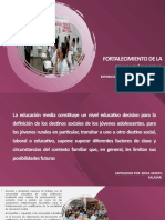 FORTALECIMIENTO DE LA EDUCACIÓN MEDIA